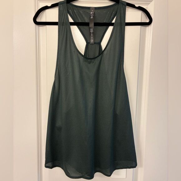 NWT LULULEMON Limited Edition Lab Grid Mesh Singlet Graphic Terra Cosmo Size 10 - Picture 7 of 13